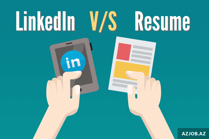 LinkedIn profili CV-ni əvəz edə bilərmi?